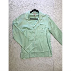 Silk button up blouse